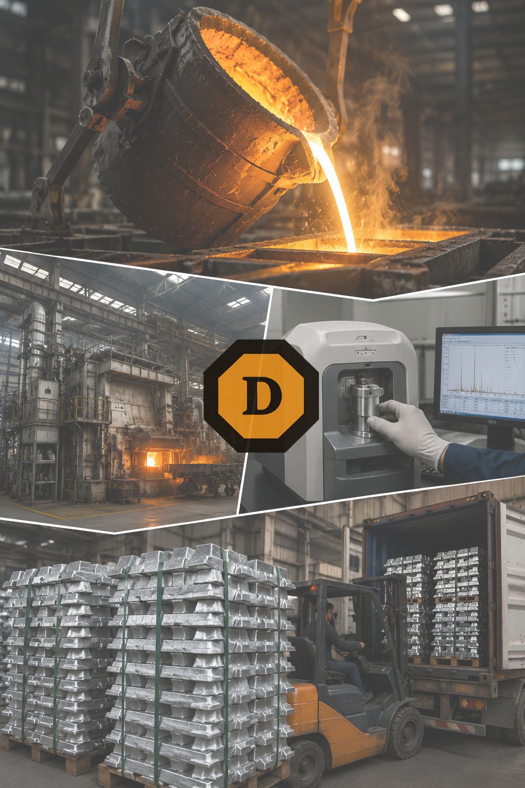 Aluminium alloy manufacturing and recycling operations